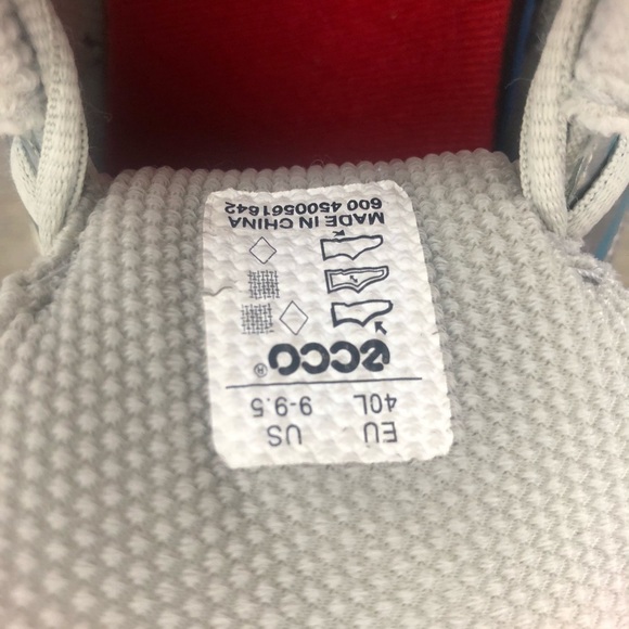 ECCO RXP 6030 Turquoise Silver Running Shoe EU 40 US 9.5 - Picture 11 of 11